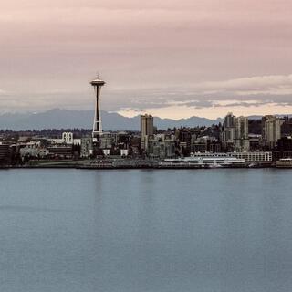 A view of Seattle from the water